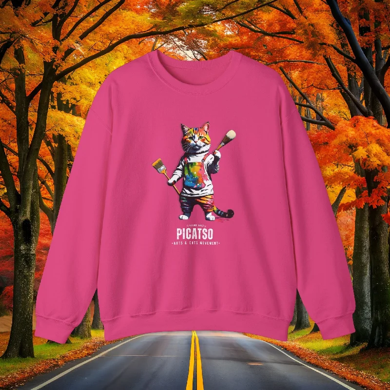 PICATSO 🎨 DEEP SHADES Fall Crewneck