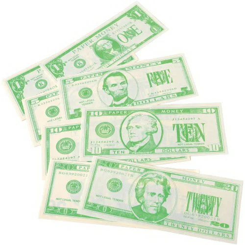 Play Money Paper Bills