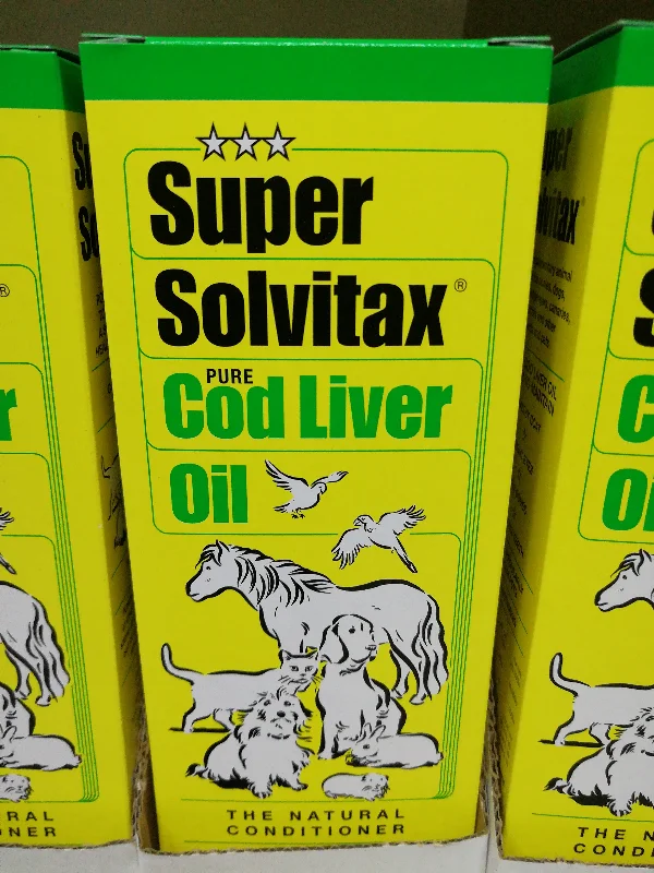 Pure Cod Liver Oil. 3x400ml