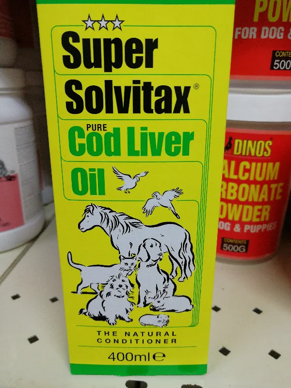 Pure Cod Liver Oil. 400ml