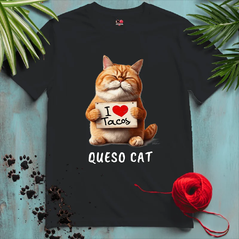 QUESO-CAT 🌮 I-LOVE-TACOS | Foodie Cats