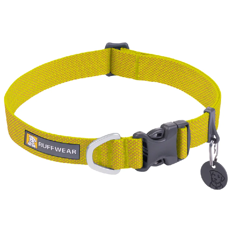 Ruffwear Hi & Light Lightweight Collar for Dogs (Lichen Green)