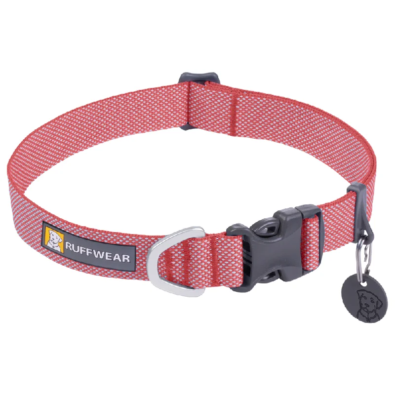 Ruffwear Hi & Light Lightweight Collar for Dogs (Salmon Pink)