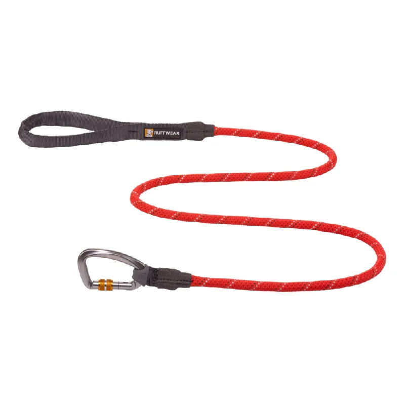 Ruffwear Knot a Leash Rope Leash for Dogs (Red Sumac)