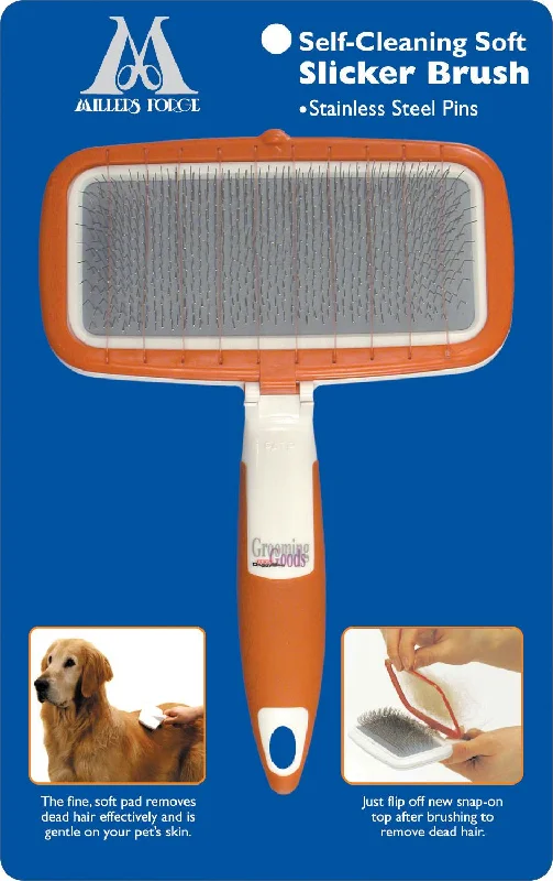 Self-clean Soft Slicker Brush