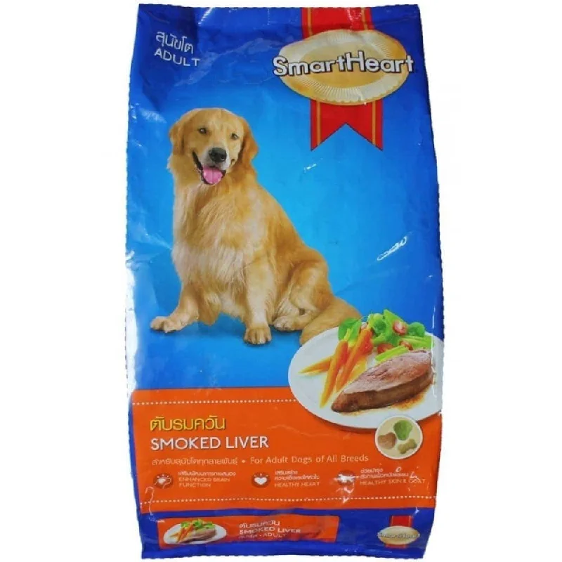 SmartHeart Smoked Liver Adult Dog Dry Food (Limited Shelf Life)