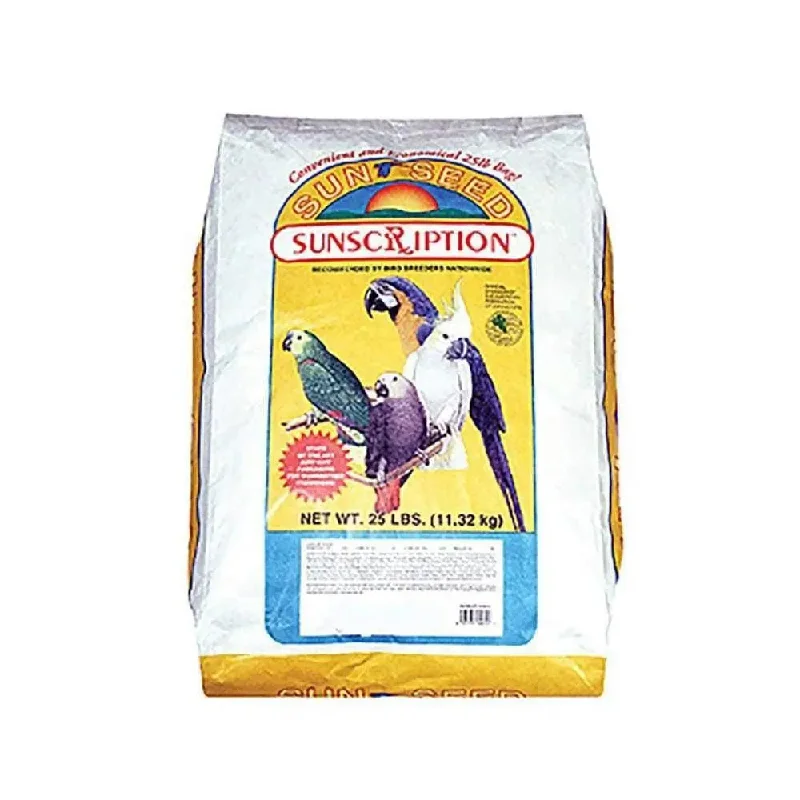 Sunseed® Vita Prima™ Sunscription Large Hookbill Safflower Formula Birds Food 25 Lbs