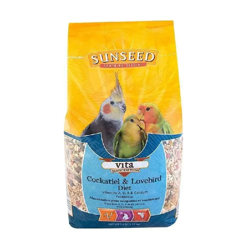 Sunseed® Vita Sunscription® Cockatiel & LoveBirds Diet 2.5 Lbs