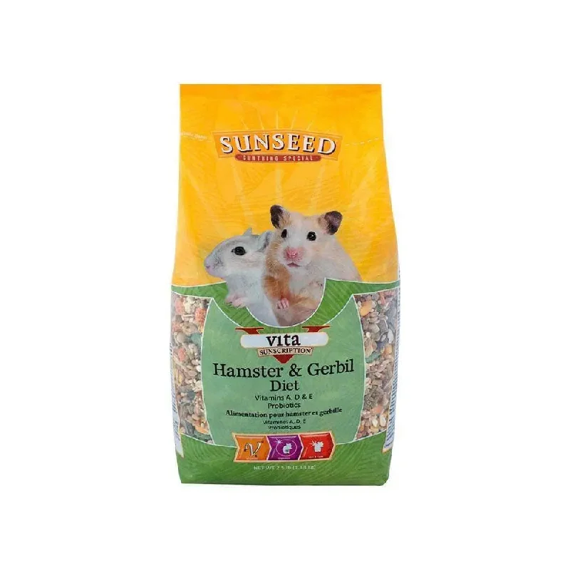 Sunseed® Vita Sunscription® Hamster & Gerbil Diet Small Animals Food 2.5 Lbs