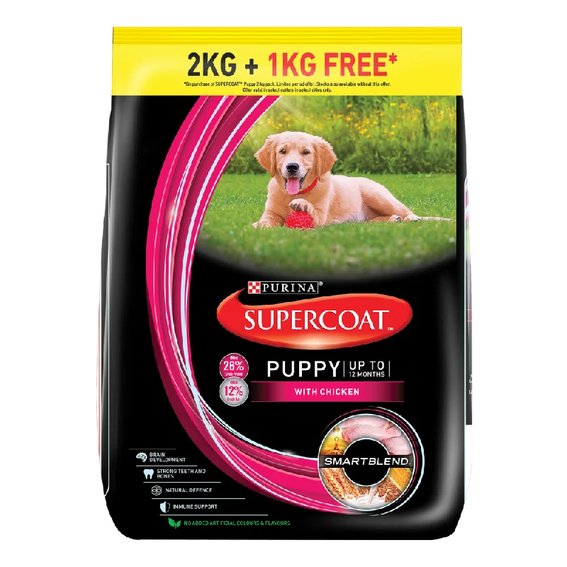 SuperCoat Chicken Puppy Dog Dry Food (Limited Shelf Life)