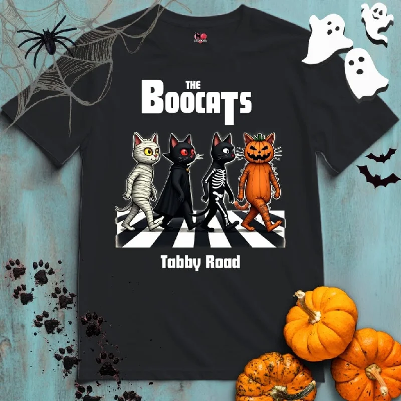 The BOOCATS TABBY ROAD 👻 SPOOKY Season 🎃 T-shirt