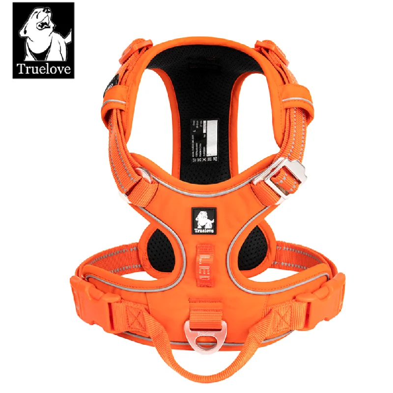 Truelove No Pull Cordura Harness for Dogs (Orange)