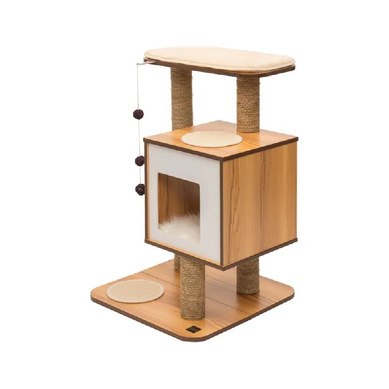 Base Walnut Cat Tree