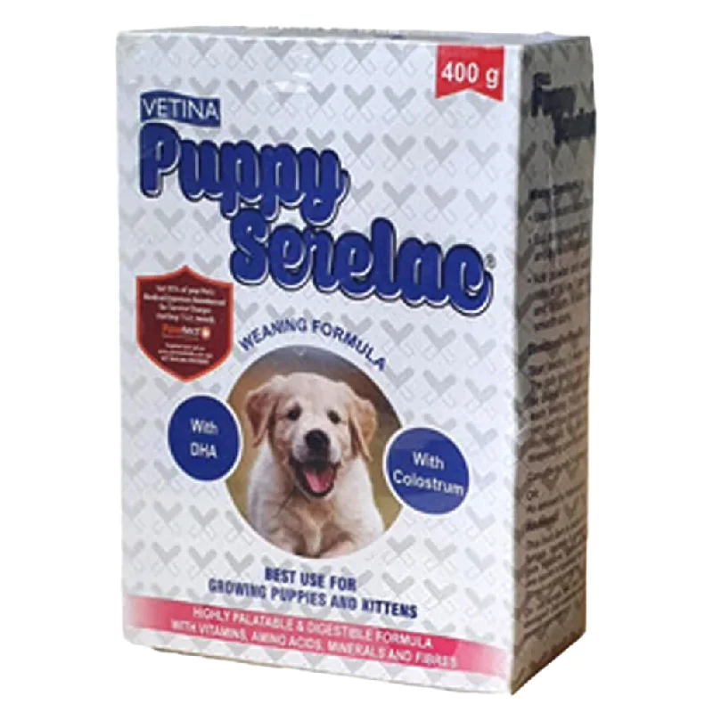 Vetina Puppy Serelac Weaning Formula for Puppies (400g)