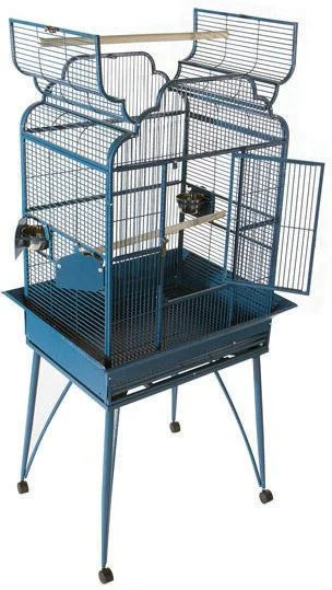 Victorian Open Top Cage With Removable Legs