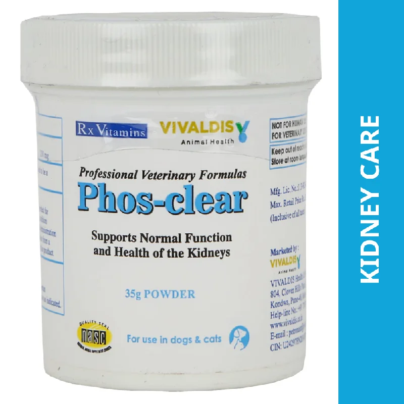 Vivaldis Phos Clear Powder for Dogs and Cats