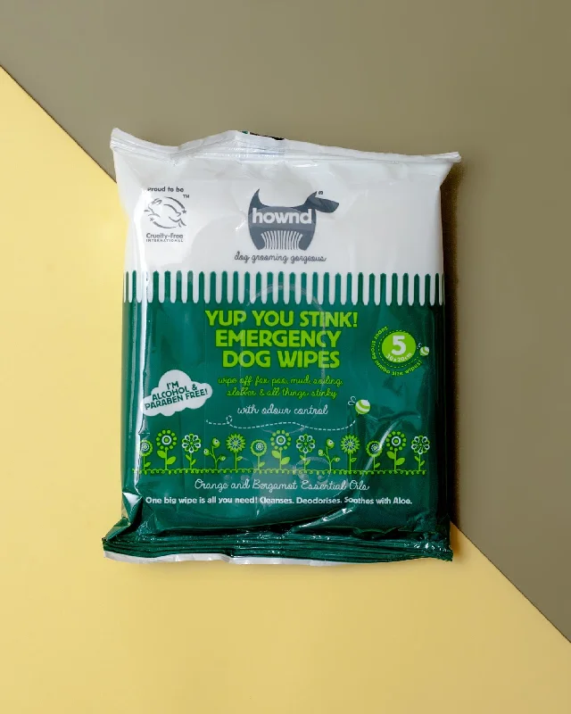 YUP, YOU STINK! Antibacterial Travel Dog Wipes